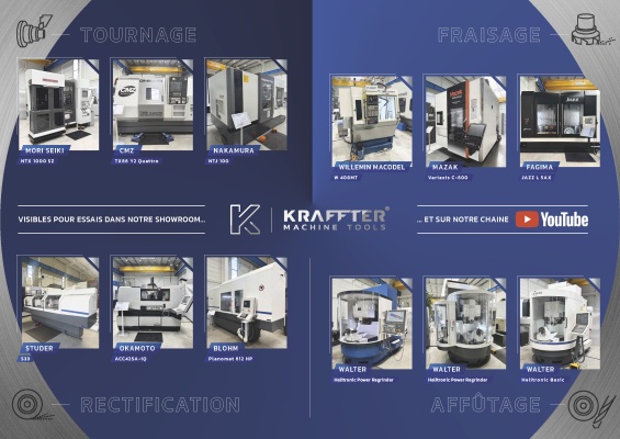 KRAFFTER Machine Tools en la Bourse de la Machine-Outil