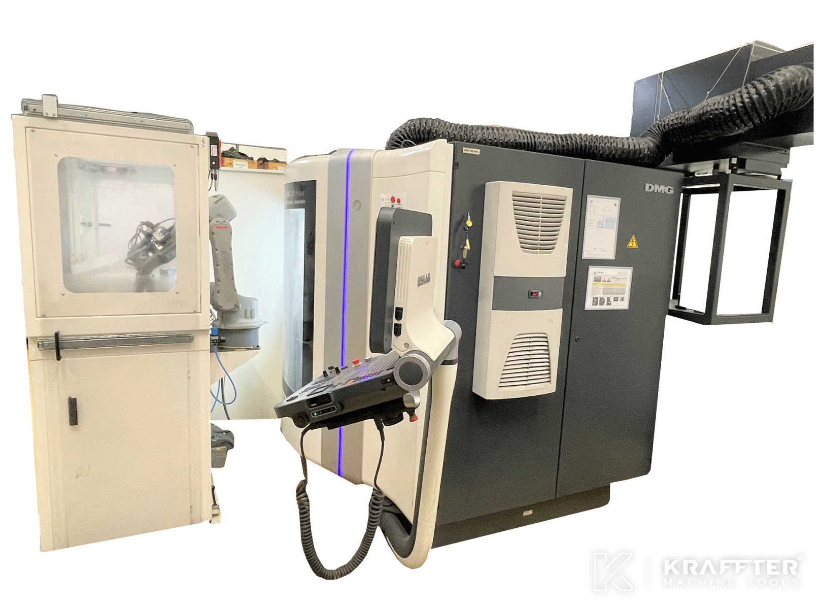 DMG HSC 20 Lineal + WH 3 DMG AUTOMATION Robot de 5 ejes