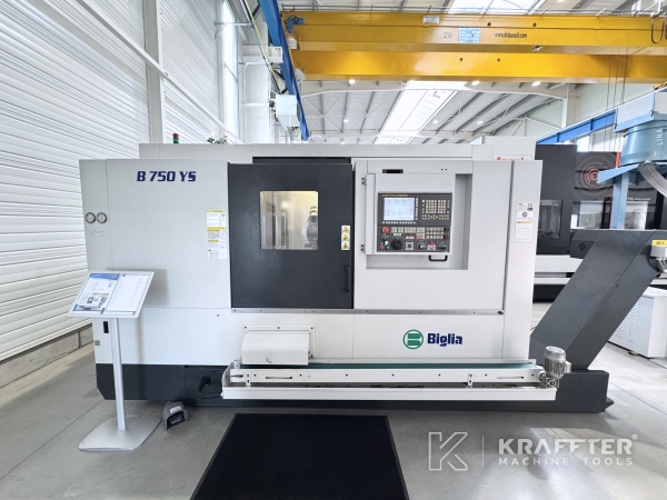 Torno CNC - BIGLIA B750 YS - 90183