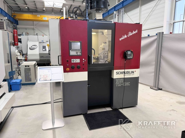 Máquina herramienta de torneado SCHAUBLIN 102 TM 90151
