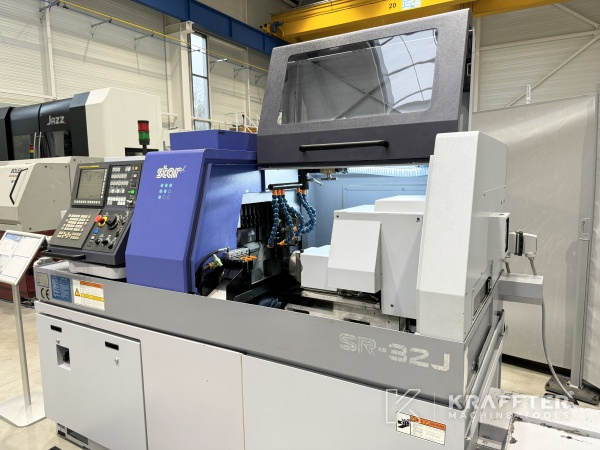 Torno cabezal movil de ocasión STAR SR32-J 7 ejes en venta 90132
