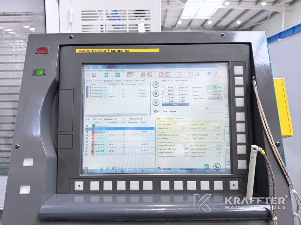 Control numerico FANUC 31i B5 en maquina herramienta SCHNEEBERGER Gemini DMR 90173