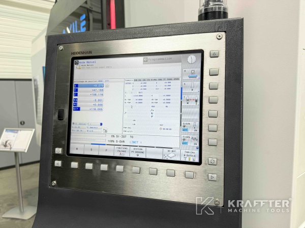 Control numerico HEIDENHAIN TNC 640 en maquina herramienta AXILE G6 90104