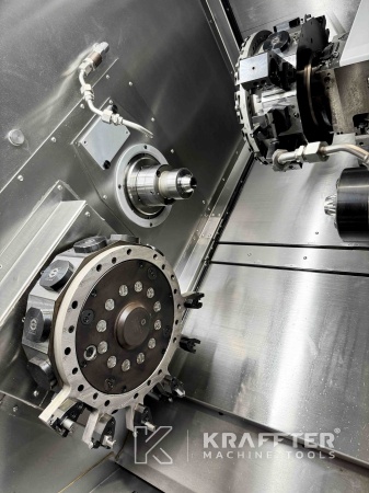 Torno para metal BENZINGER TNI B6 90116 con herramientas motorizadas en KRAFFTER Machine Tools