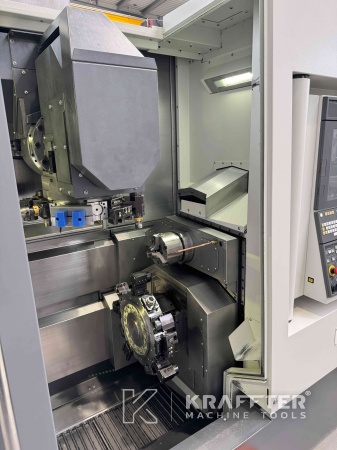 Torno CNC con 2 torretas y 2 husillos NAKAMURA NTJ 100 90150