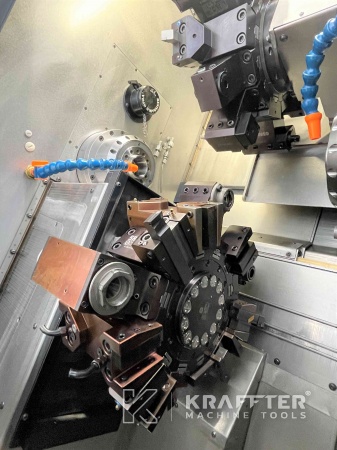 Torno convencional para metal de segunda mano SCHAUBLIN 135 2 ejes 20689-978