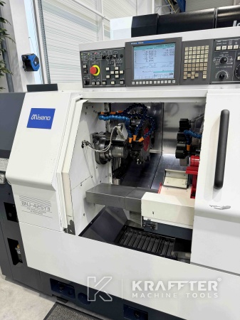 Torno de alta precisión de segunda mano MIYANO BNJ 42 SY3 90118 Maquina herramienta