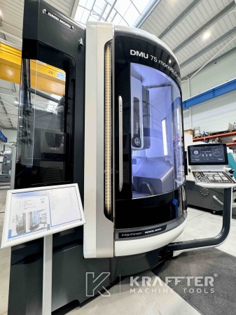Mecanizado de precisión con Centro de mecanizado DMG MORI DMU 75 monoBLOCK 90094 de segunda mano.