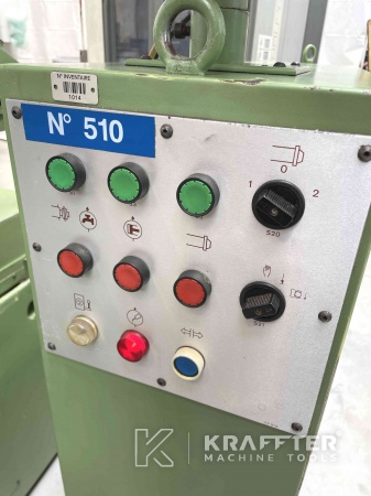 Placa de características Rectificadora cilindrica KELLENBERGER 600U - 175 en KRAFFTER Machine Tools 90067