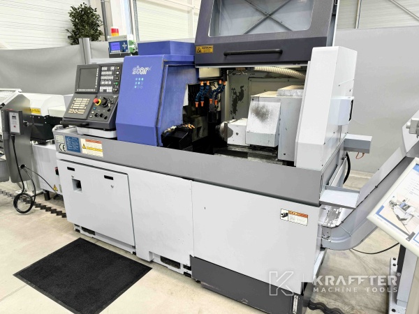 Torno cabezal movil CNC STAR SR32 J Type N en venta de segunda mano 90077