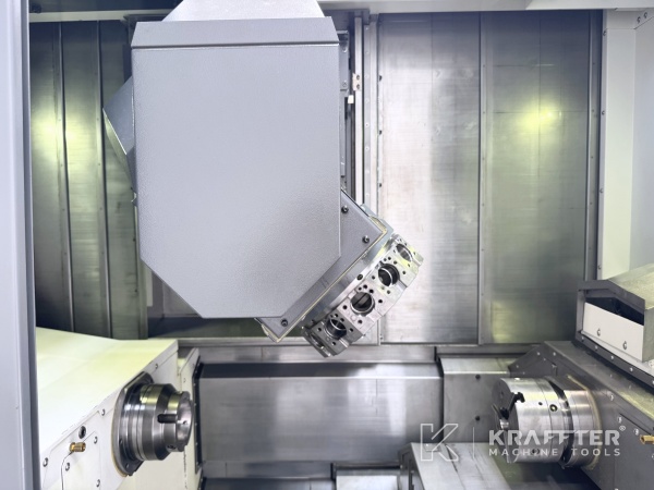 Mecanizado de precisión con Torno CNC NAKAMURA TOME NTJ 100 90190 de segunda mano.