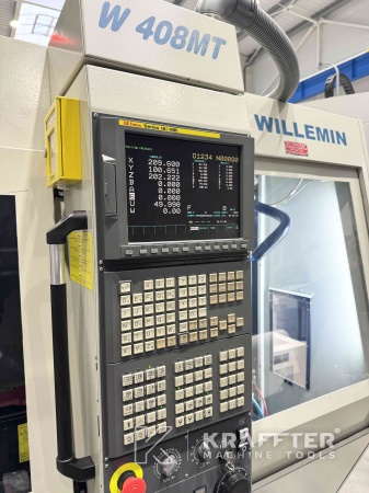 Control numerico FANUC 16i-MB WILLEMIN MACODEL W 408 MT 90131
