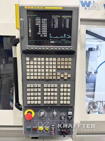 Control numerico FANUC 16i-MB en maquina herramienta WILLEMIN MACODEL W 408 MT 90131