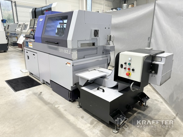 Máquina herramienta: Torno cabezal movil STAR SR32-J 7 ejes 90132