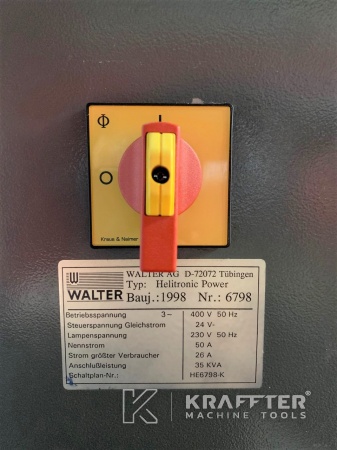 Afiladora CNC en venta WALTER Helitronic Power 20689-969 Máquinas herramienta usadas