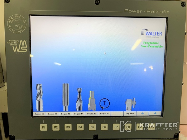 Maquinaria industrial para el mecanizado de alta precisión Afilado WALTER Helitronic Power Regrinder 20689-975