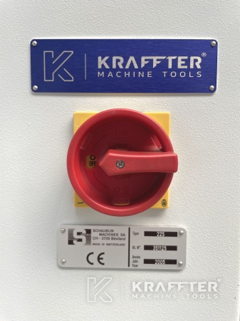 Torno autoaprendizaje para metal de segunda mano SCHAUBLIN 225 2 ejes 20690-007