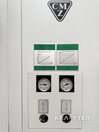 Placa de características Torno CNC CMZ TX66 Y2 Quattro en KRAFFTER Machine Tools 90119