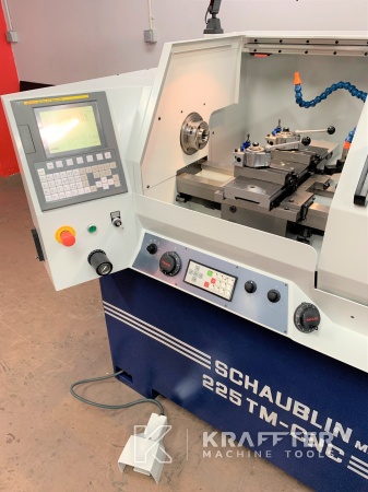 Torno de alta precisión SCHAUBLIN 225 TM-CNC disponible en KRAFFTER Machine Tools 20689-943