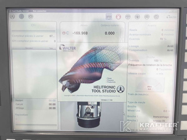 Afiladora para herramientas de corte WALTER Helitronic Power 90076