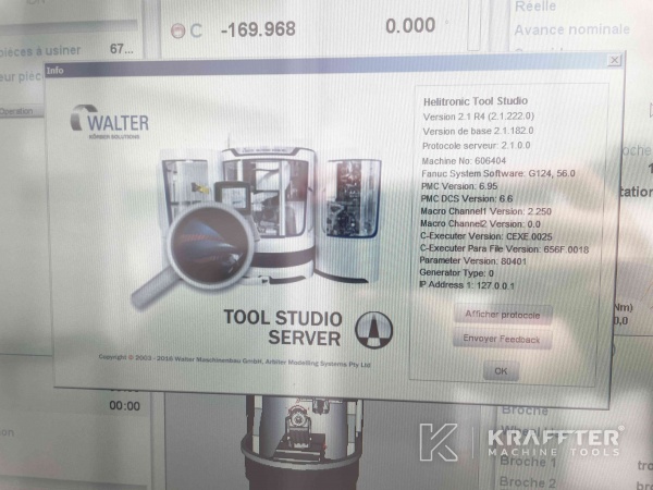 WALTER Helitronic Power 90076 en su distribuidor Kraffter de máquinas herramienta de ocasión