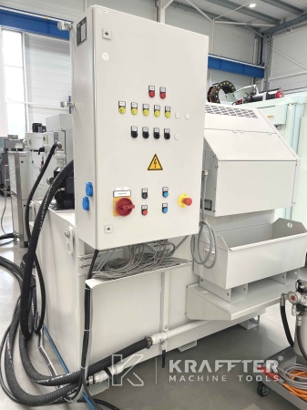 Placa de características Torno CNC HARDINGE Super Precision GT 27 SP en KRAFFTER Machine Tools 90087