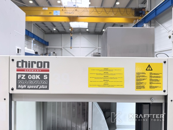 Placa de características CHIRON FZ 08K S Magnum High Speed Plus 90153