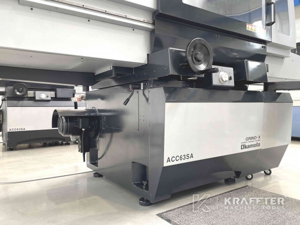 Rectificadora plana de ocasión OKAMOTO ACC 63 SA ejes en venta 90058