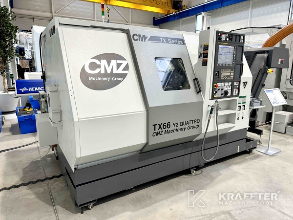 KRAFFTER, vendedor de maquinas herramienta de segunda mano CMZ TX66 Y2 Quattro 90113