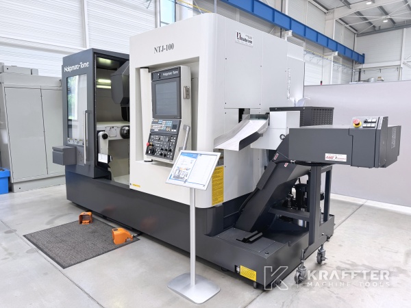 Máquina herramienta: Torno CNC NAKAMURA TOME NTJ 100 ejes 90190