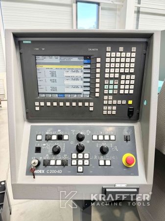 Control numerico SIEMENS 840D powerline (Index C200-4D) en maquina herramienta INDEX G160 90083