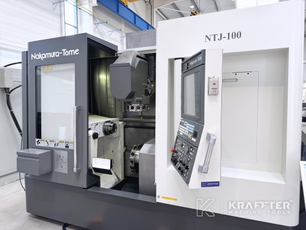 Torno automatico usado reacondicionado NAKAMURA TOME NTJ 100 90190 en KRAFFTER, vendedor de máquinas herramienta