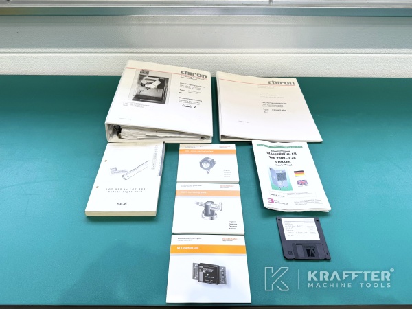 Accesorios, equipos y manual de usuario CHIRON FZ 08K S Magnum High Speed Plus 90153