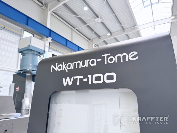 Torno CNC NAKAMURA TOME WT 100 90182 disponibles en España, Europa y a nivel internacional