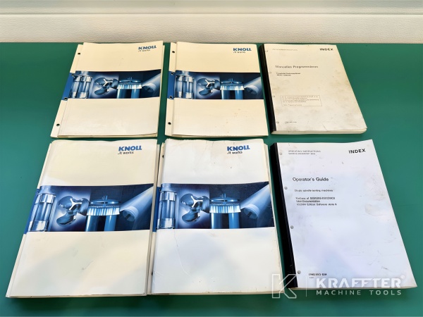 Accesorios, equipos y manual de usuario INDEX G160 90083