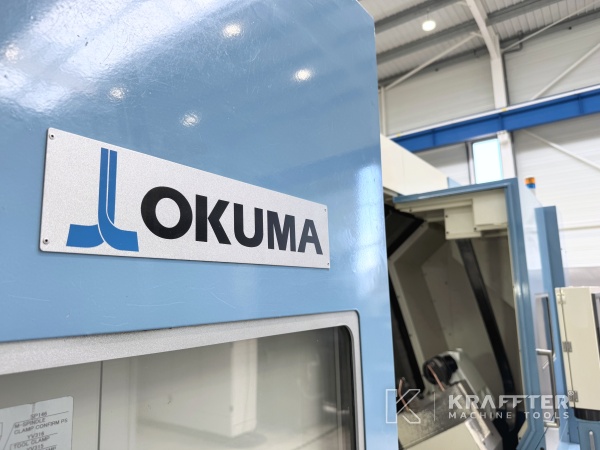 Placa de características OKUMA Multus B400 90175