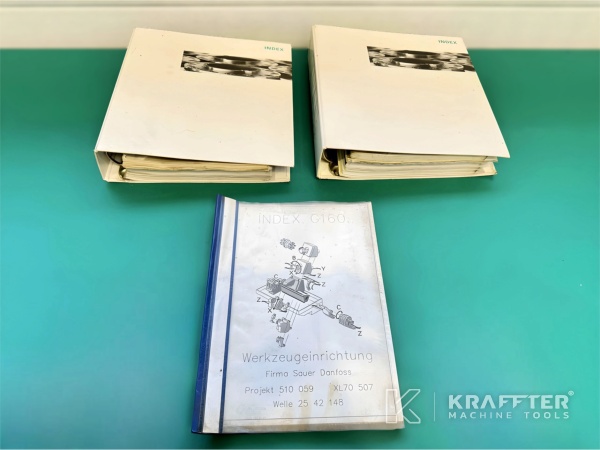 Manual de usuario para Torno CNC INDEX G160 90083