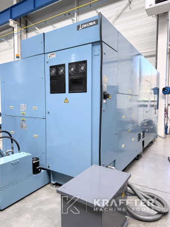 Máquina herramienta: Centro de torneado y fresado OKUMA Multus B400 ejes 90175