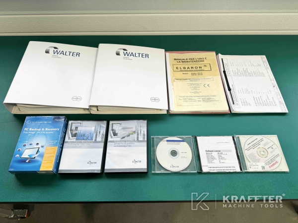 Manual de usuario para Afiladora CNC WALTER Helitronic Basic 90112