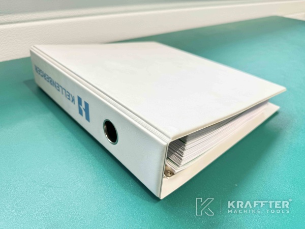 Manual de usuario para Rectificadora cilindrica CNC KELLENBERGER Kel-Vista UR 175/1000 90126