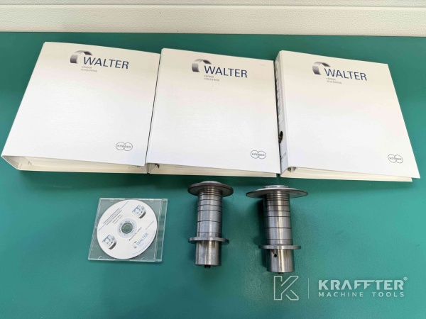 Accesorios, equipos y manual de usuario WALTER Helitronic Basic 90142