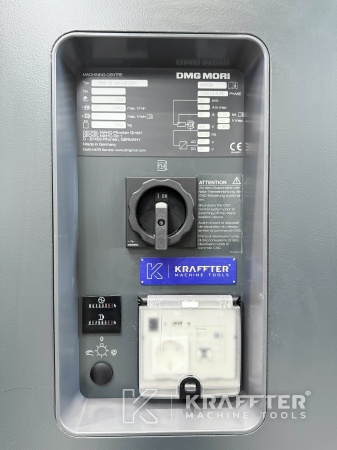 Placa de características Centro de mecanizado DMG MORI DMU 65 monoBLOCK en KRAFFTER Machine Tools 90170