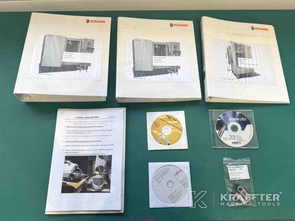 Manual de usuario para Afiladora CNC VOLLMER VGrind 360 90146