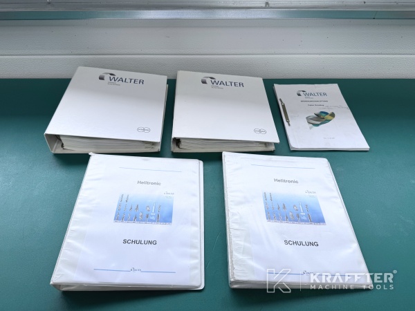 Manual de usuario para Afiladora CNC WALTER Helitronic Power 90186