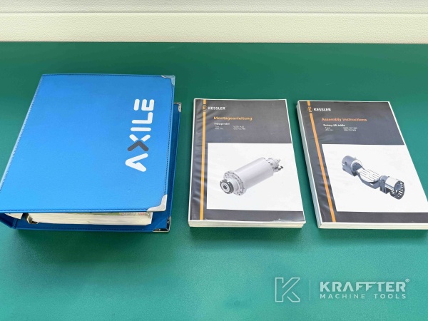 Manual de usuario para Centro de mecanizado AXILE G6 90104