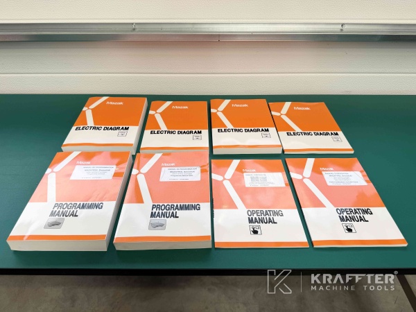 Manual de usuario para Centro de mecanizado MAZAK Variaxis C-600 90161