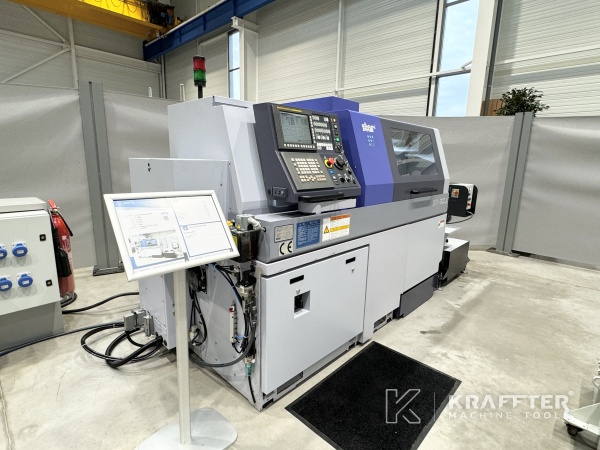 Torno cabezal movil STAR SR32-J 90132 de segunda mano en venta