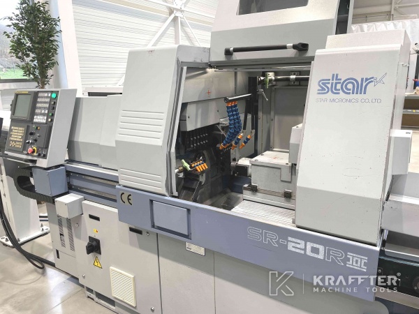 Torno de alta precisión de segunda mano STAR SR-20R II 20690-032 Maquina herramienta