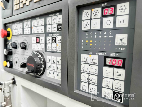 Control numerico FANUC 31i - MODEL A en maquina herramienta CMZ TX66 Y2 Quattro 90113