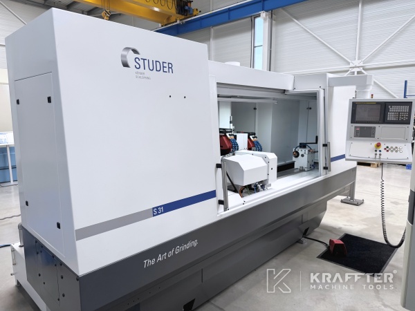 Rectificadora cilindrica CNC para metal de segunda mano STUDER S31 ejes 90178